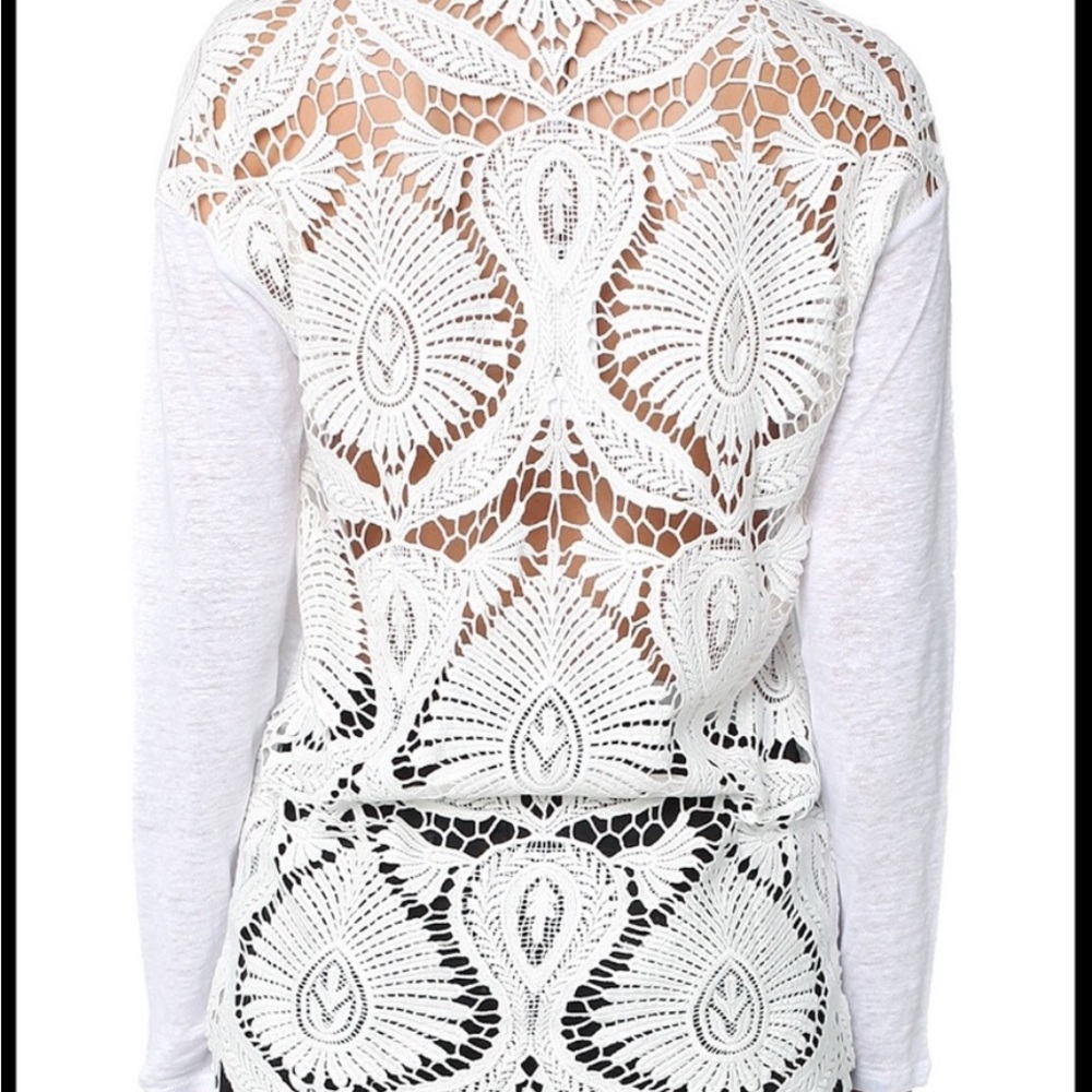 Generation Love White Lace Blouse